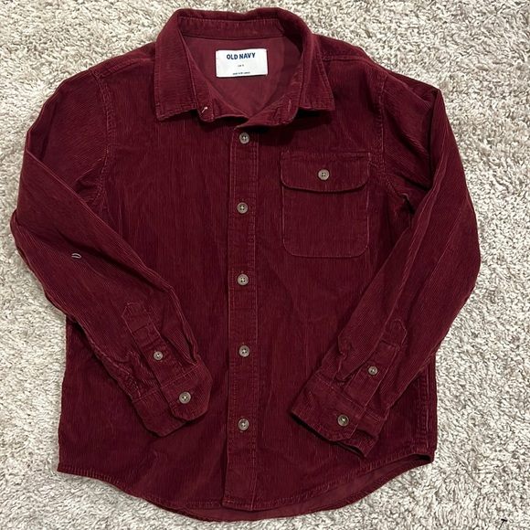 Old Navy Other - Like new Old Navy Corduroy Button down Shirt
